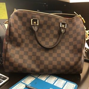 Speedy Bandouliere 35 Louis Vuitton AUTHENTIC
